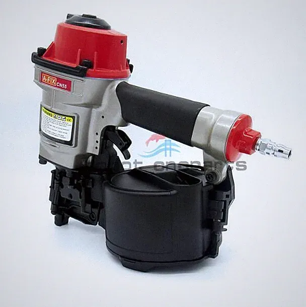 CN55 Pneumatic Coil Nailer Air Coil Nail Gun Tool For Wooden Furniture Plywood
