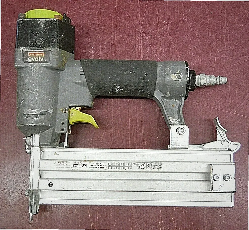 Craftsman 2" 18-Gauge Air Brad Nailer *AS-IS LEAKS AIR* 18GA Pneumatic Nail Gun