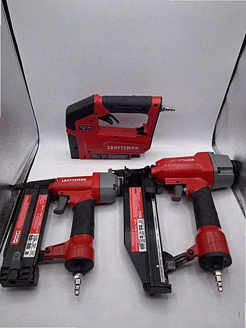 Craftsman Finish Brad Staple Nailer 16ga, & 18ga, CMPFN16SB, CMPBN18SB, CMPCS38