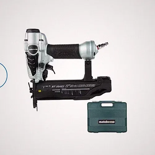 Metabo HPT NT50AE2M Green 18 ga. Corded Pneumatic Strip Nail Gun 5/8 to 2 in.