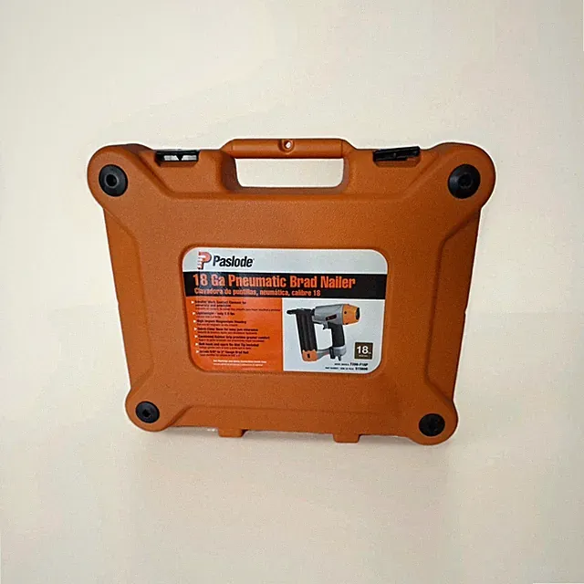 PasLode 18 Ga. Pneumatic Finish Nailer, Orange Rugged Case, 515600