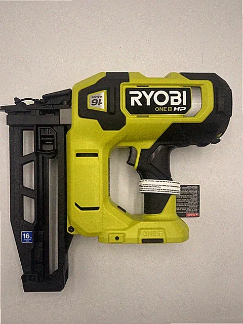 RYOBI ONE+ HP 18V Brushless Cordless 16-Gauge Straight Finish Nailer (Tool Only)